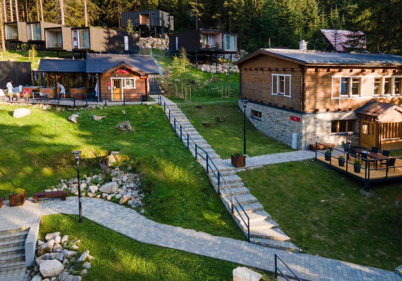 Hotel Bjoernson Jasna & Bjoernson Tree Houses デマノブスカ・ドリーナ エクステリア 写真