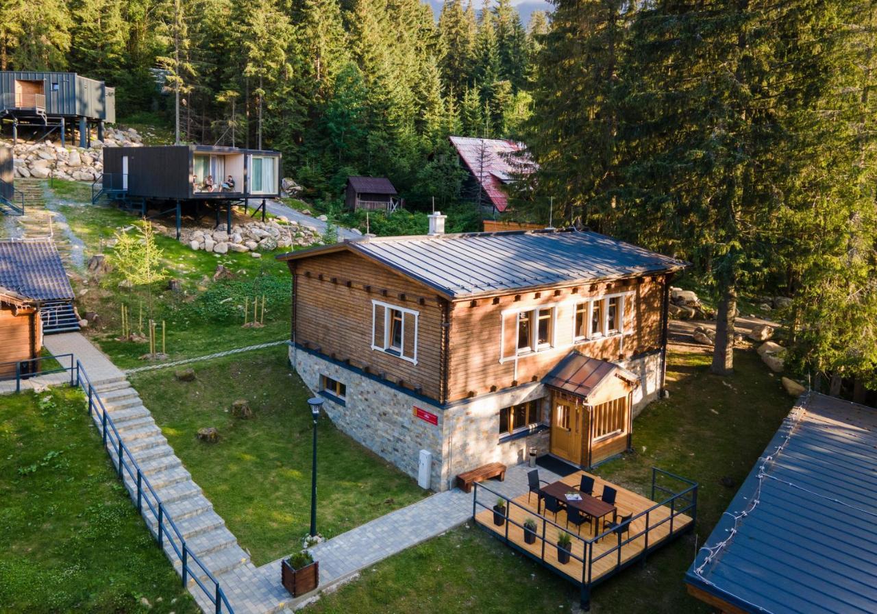 Hotel Bjoernson Jasna & Bjoernson Tree Houses デマノブスカ・ドリーナ エクステリア 写真
