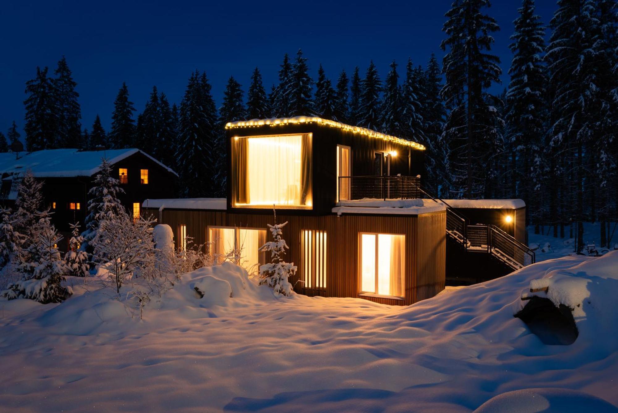 Hotel Bjoernson Jasna & Bjoernson Tree Houses デマノブスカ・ドリーナ エクステリア 写真